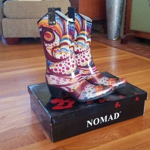 "Cowgirl" rain boots